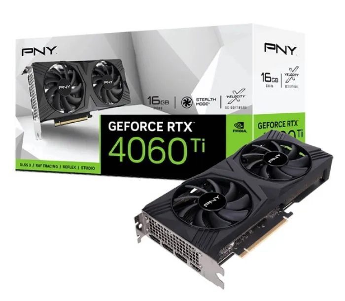 фото PNY GeForce RTX 4060 Ti VERTO OC Dual Fan