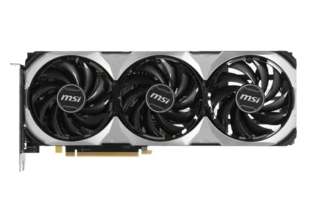 

Видеокарта PCI-E MSI GeForce RTX 4060 Ti VENTUS 3X (RTX 4060 Ti VENTUS 3X 16G) 16GB GDDR6 128bit 5nm 2610/18000MHz 3xDP HDMI RTL, GeForce RTX 4060 Ti VENTUS 3X (RTX 4060 Ti VENTUS 3X 16G)