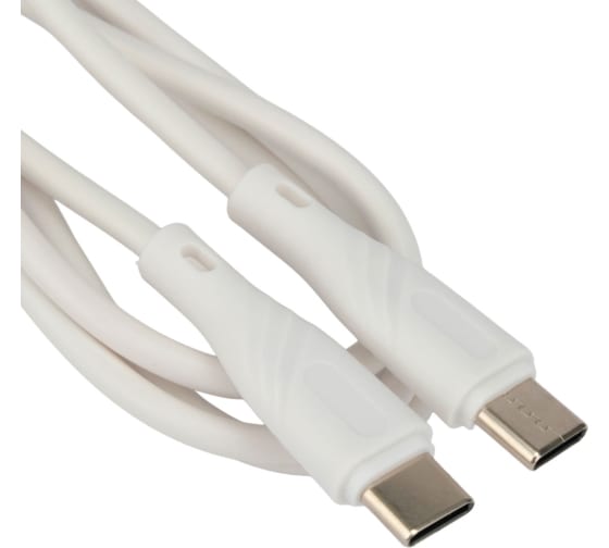 

Кабель интерфейсный USB 2.0 Cablexpert CCB-USB2-CMCMO1-1MW Type-C/Type-C, Classic 0.1, 3A, 60Вт, PD/QC3.0, медь, 1м, белый, коробка, CCB-USB2-CMCMO1-1MW