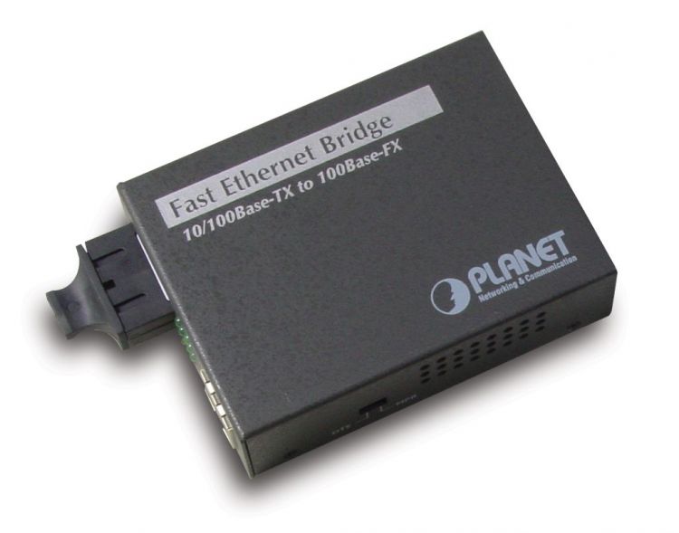 

Медиа-конвертер Planet FT-802S35 10/100TX - 100Base-FX (SC) Single Mode Bridge Fiber Converter - 35KM, LFPT, FT-802S35