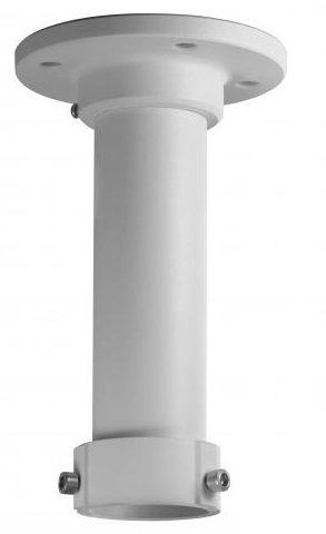 Кронштейн потолочный HIKVISION DS-1661ZJ 30см, белый. Для 5” скоростных купольных камер, 116.5×200мм