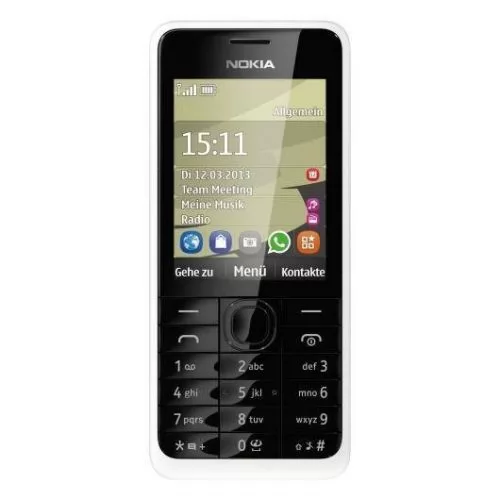 Мобильные телефоны dual. Nokia 301. Сотовый телефон Nokia 301 White. Nokia 301 Dual SIM. Nokia 301 белый.