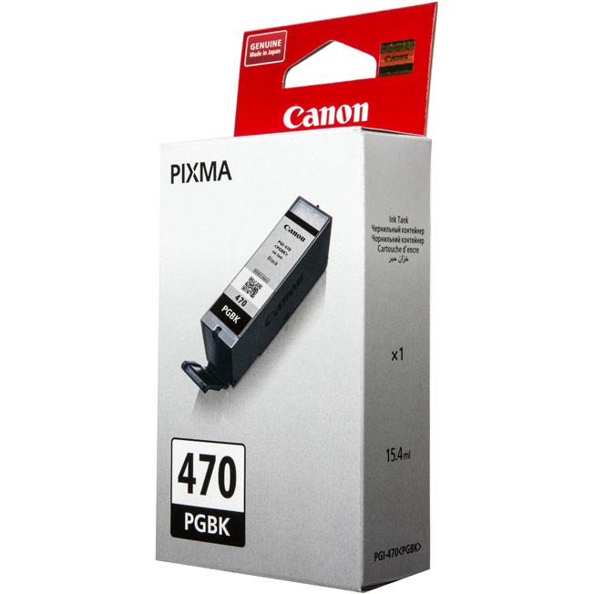 

Картридж Canon PGI-470 PGBK 0375C001 для MG5740, MG6840, MG7740. Чёрный. 300 страниц., PGI-470 PGBK