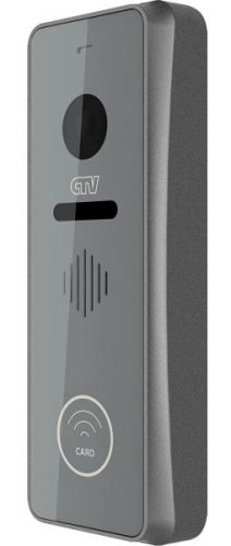 Вызывная панель CTV CTV-D4002EM для видеодомофона, из алюминиевого сплава, передняя панель из стекла, сенсорное управление, две передних декоративных