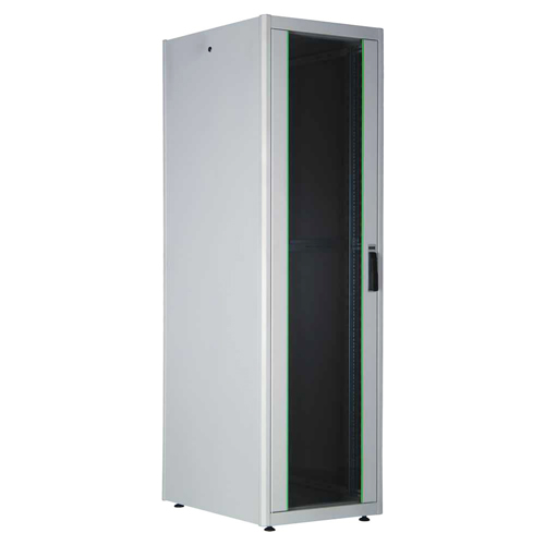 Шкаф напольный LANDE LN-DB22U6080-LG-BAAA DYNAmic Basic 22U 19'' 600x800x1121мм передняя дверь одинарное стекло, съемные боковые стенки, задняя съемна