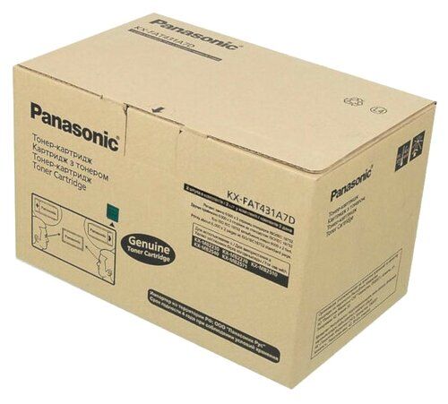 Картридж Panasonic KX-FAT431A7D для KX-MB2230/2270/2510/2540 на 6000 копий (двойная упаковка)
