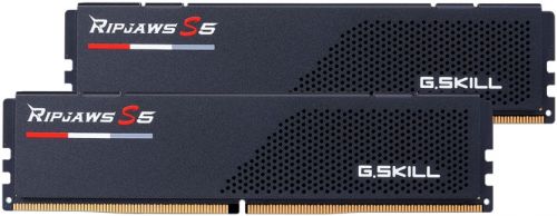Модуль памяти DDR5 32GB (2*16GB) G.Skill F5-5200J2834F16GX2-RS5K RIPJAWS S5 black PC5-41600 5200MHz CL28 1.35V - фото 1