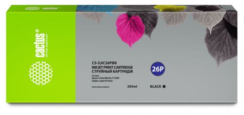 

Картридж Cactus CS-SJIC26PBK, CS-SJIC26PBK