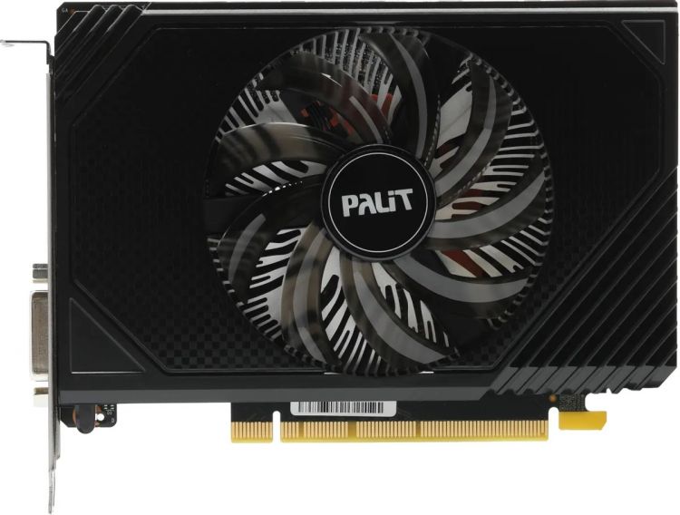 

Видеокарта PCI-E Palit GeForce RTX 3050 StormX V1 (NE63050018P1-1070F V1) 8GB GDDR6 128bit 8nm 1552/14000MHz DVI/2*HDMI/DP ret, GeForce RTX 3050 StormX V1 (NE63050018P1-1070F V1)