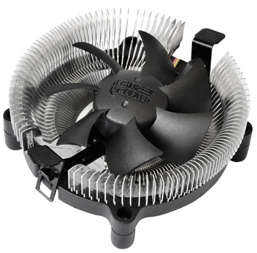 

Кулер PCCooler E80 S775/115X/AM2/2+/AM3/3+/AM4/FM1/FM2/754/939/940 (TDP 65W, вент-р 75мм, 2200RPM, 22dBa, 29.61 CFM) Retail Color Box, E80