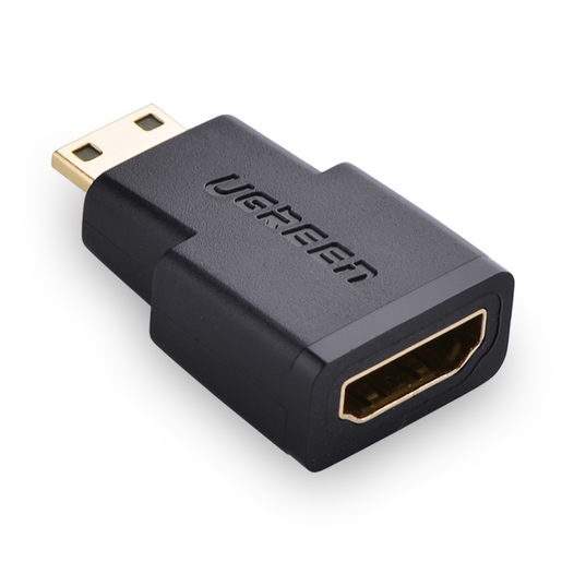 Адаптер UGREEN 20101 mini-HDMI/HDMI, черный