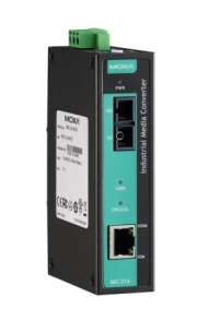 Медиа-конвертер MOXA IMC-21A-S-SC 10/100BaseT(X) to 100BaseFX, single mode, SC 10 гигабитный ethernet медиа конвертер sfp волоконный медиа конвертер