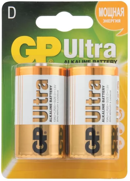 GP Ultra Alkaline 13AU LR20
