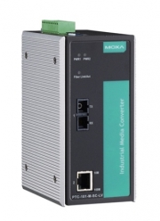 Медиа-конвертер MOXA PTC-101-M-SC-HV 10/100BaseT(X) to 100BaseFX converter, multi-mode, SC, 1 isolat