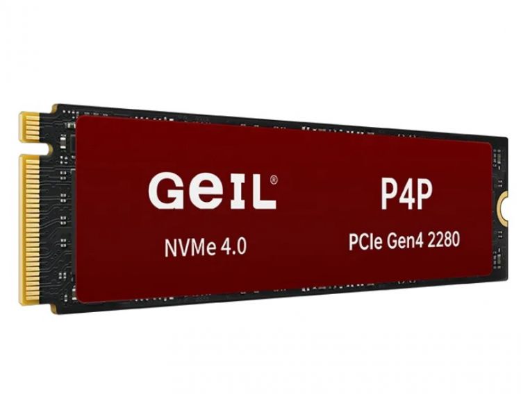 Накопитель SSD M.2 2280 Geil P4PWK23C2TBA P4P 2TB PCIE 4x4 7300/6000MB/s