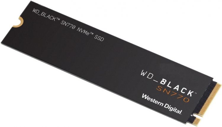 Накопитель SSD M.2 2280 Western Digital WDS500G3X0E WD black SN770 500GB PCIe Gen4 x4 5000/4000MB/s IOPS 460K/800K