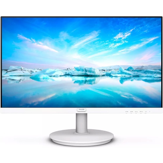 Монитор 27" Philips 271V8AW/01 LED, IPS, 1920x1080, 16:9, 75Hz, 4ms, 250cd/m2, 1000:1, 178°/178°, HDMI, VGA, белый