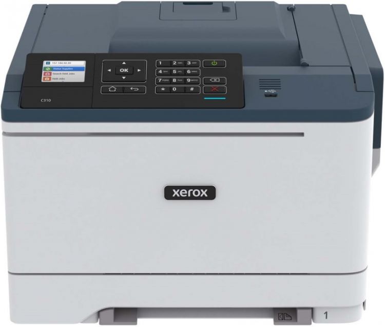 Принтер лазерный цветной Xerox С310 C310V_DNI A4, 33ppm, 1200x1200, duplex, USB/Ethernet/Wi-Fi, 250 Tray мфу epson epson l3250 мфу струйное p s c a4 5760x1440 dpi 33ppm ч б 33ppm цв usb wi fi снпч