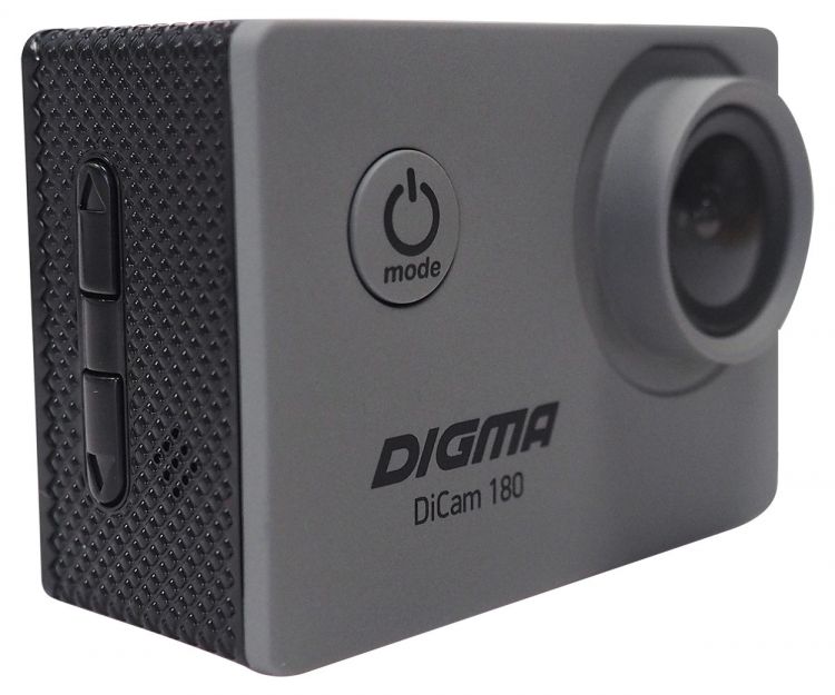 

Экшн-камера Digma DiCam 180 DC180 серая, DiCam 180