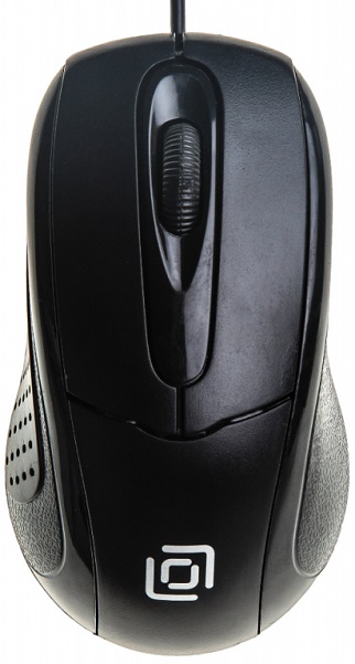 Мышь Oklick 305M 412850 черный оптическая (1000dpi) USB (2but)