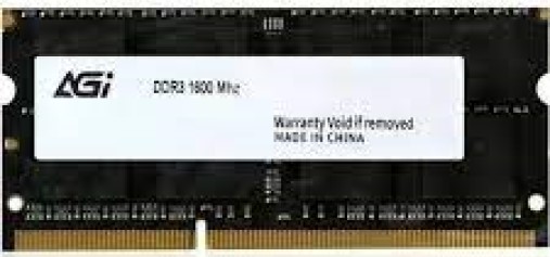 

Модуль памяти SODIMM DDR3 4GB AGI AGI160004SD128 PC4-12800 1600MHz 1.2V OEM, AGI160004SD128