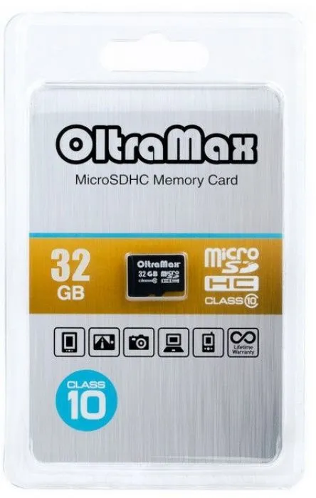 OltraMax OM032GCSDHC10-W/A-AD