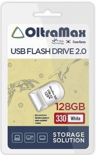 Накопитель USB 2.0 128GB OltraMax OM-128GB-330-White