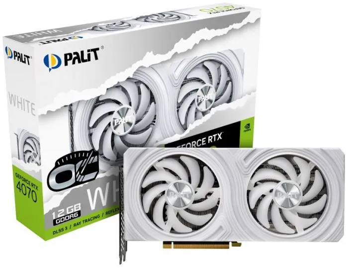 фото Palit GeForce RTX 4070 White OC