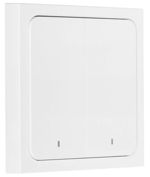 

Выключатель Яндекс YNDX-00535 умный беспроводной, 2 клавиши, Zigbee, YNDX-00535