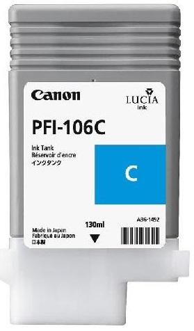 Картридж Canon PFI-106C 6622B001 Cyan