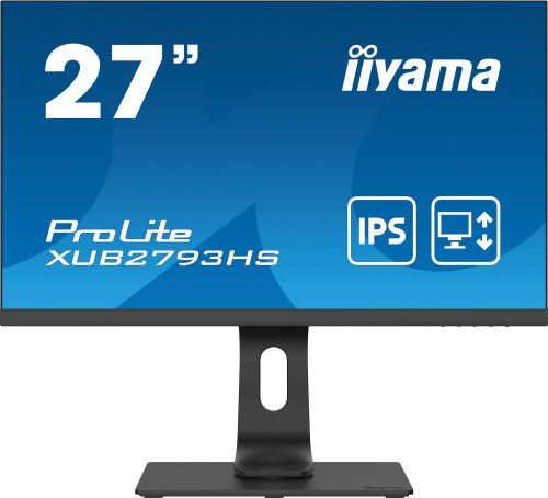 

Монитор 27" Iiyama XUB2793HS-B4, XUB2793HS-B4