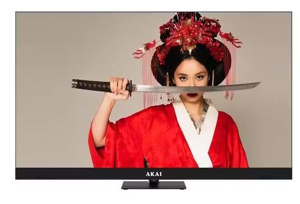 Телевизор QLED Akai TA55BQ900 черный, UHD, smart