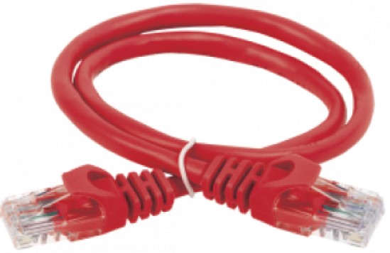 

Кабель патч-корд U/UTP 5e кат. 5м ITK PC04-C5EU-5M красный, PC04-C5EU-5M