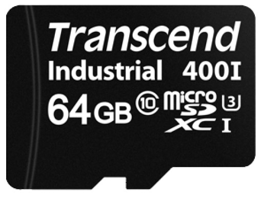 

Промышленная карта памяти MicroSDXC 64Gb Transcend TS64GUSD400I UHS-I U3, MLC, Wide Temp., TS64GUSD400I