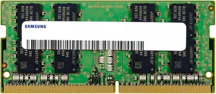 Модуль памяти SODIMM DDR4 4GB Samsung M471A1G44CB0-CWE UNB SODIMM 3200MHz 1Rx16, 1.2V - фото 1