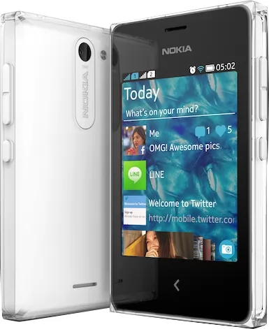 Nokia 502 Dual White
