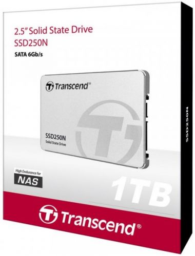 Накопитель SSD 2.5'' Transcend TS1TSSD250N SSD250N 1TB SATA 6Gb/s 3D TLC 560/480MB/s IOPS 82K/80K MTBF 2M - фото 3