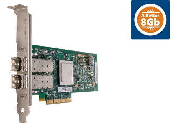 Контроллер Qlogic QLE2562-CK (FC-AL/FC-AL-2/FC-TAPE) Fibre Channel, PCI Express x8 2ch цена и фото
