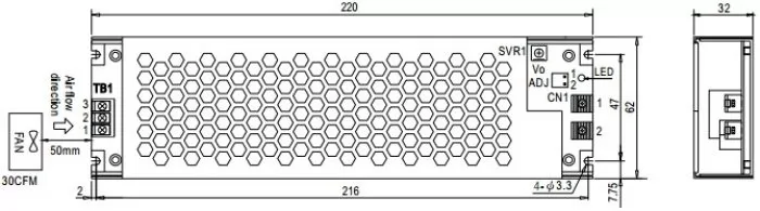 Mean Well HSP-150-5