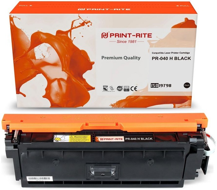 

Картридж Print-Rite PR-040 H BLACK черный (12500стр.) для Canon LBP 710CX/712CX, PR-040 H BLACK