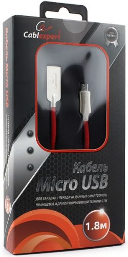 

Кабель интерфейсный USB 2.0 Cablexpert CC-P-mUSB02R-1.8M, CC-P-mUSB02R-1.8M