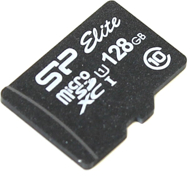 

Карта памяти 128GB Silicon Power SP128GBSTXBU1V10 microSDXC Elite class 10 UHS-I U1, SP128GBSTXBU1V10