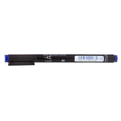 Ручка шариковая DKC UP1S перманентная 0.4мм черная, Mark