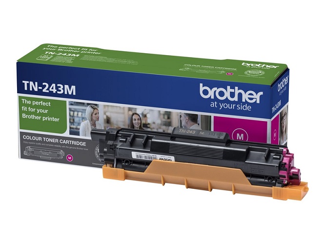 

Тонер-картридж Brother TN243M пурпурный для DCP-9010 HL-3040/3050/3070 MFC-9010/9120/9320, (1000стр.), TN243M