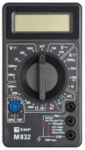 Мультиметр EKF In-180701-bm832 цифровой M832 Master