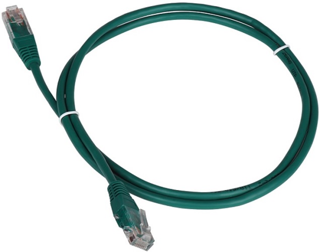 

Кабель патч-корд U/UTP 5e кат. 2м. TWT TWT-45-45-2.0-GN RJ45 - RJ45, 4 пары, зеленый, TWT-45-45-2.0-GN