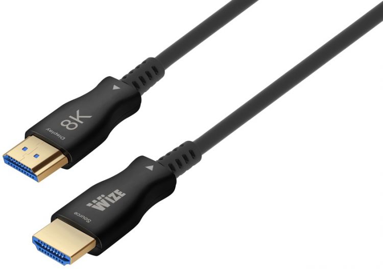 

Кабель HDMI Wize AOC-8K-HM-HM-80M оптический, 80 м, 8K/60HZ, 4:4:4, v.2.1, ARC, 19M/19M, черный, коробка, AOC-8K-HM-HM-80M