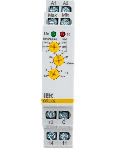 

Реле IEK ORL-02-ACDC24-240V наполнения/дренажа ORL 24-240В AC/DC, ORL-02-ACDC24-240V