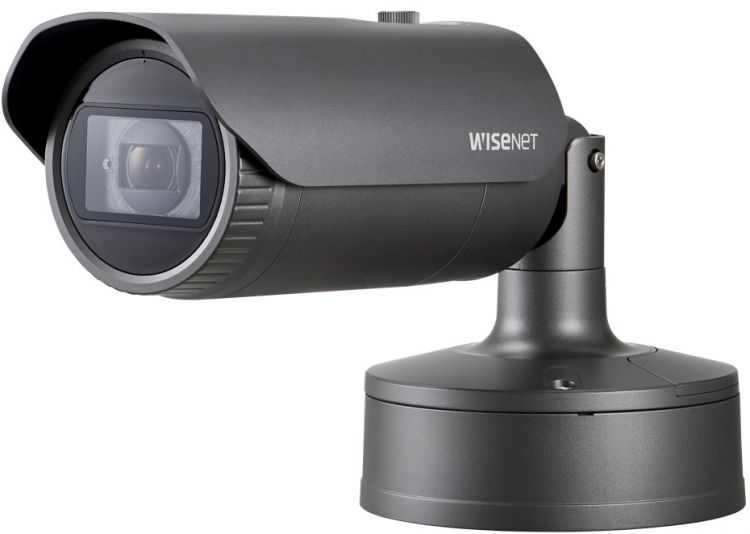 Видеокамера IP Wisenet XNO-6085RP 1/2 CMOS, 2 Мп (1945x1097), 60кадр/сек. (H.265/H.264), 30кадр/сек (MJPEG); моторизованный 4.1 ~ 16.4 мм. (4x), день видеокамера ip wisenet qnd 8011 внутренняя купольная миниатюрная 1 2 8 cmos 5 мп 2592x 944 25кадр сек h 265 h 264 15кадр сек mjpeg поддер