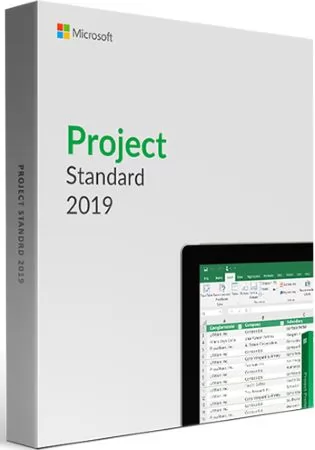 Microsoft Project Standard 2019 32/64 Russian CEE Only EM DVD